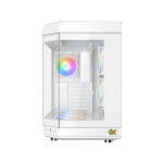 Xigmatek Cubi Arctic (E-ATX) Mid Tower Cabinet (White) - Image 2
