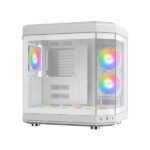 Xigmatek Cubi Arctic (E-ATX) Mid Tower Cabinet (White) - Image 6