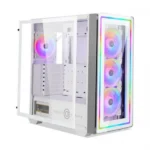 Circle Infernova ZX ARGB (E-ATX) Mid Tower Cabinet (White) - Image 2