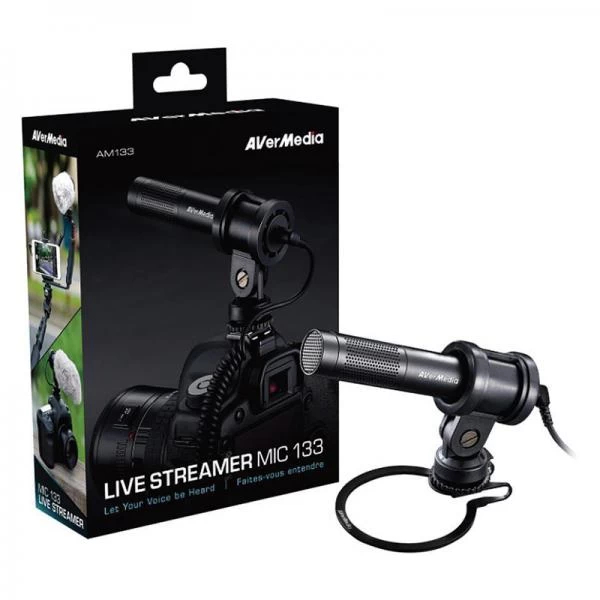live-streamer-mic-133-image-main-01-600x600-1.jpeg AVerMedia AM133 Live streamer Microphone - Image 1