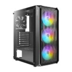 Antec NX292 ARGB (E-ATX) Mid Tower Cabinet (Black) - Image 7