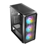 Antec NX292 ARGB (E-ATX) Mid Tower Cabinet (Black) - Image 3