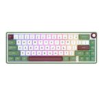 RK ROYAL KLUDGE R65 Green Sand Wired Gaming Keyboard Blue Switch