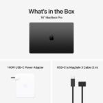 Apple 2026 MacBook Pro 16 inch Laptop with M5 Max chip 18‑core CPU and 32‑core GPU 36GB Memory 2TB Space Black - Image 2