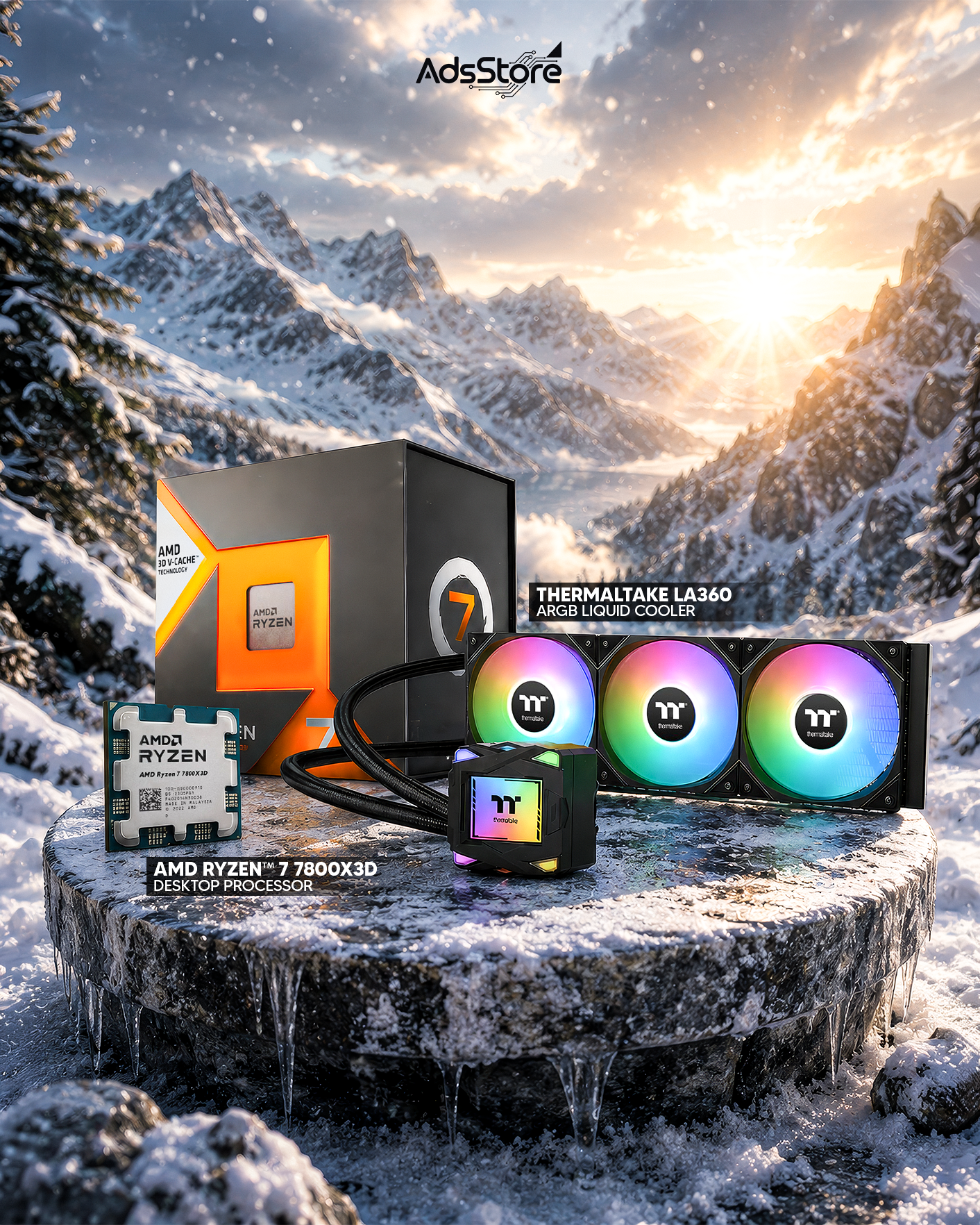 AMD Ryzen 7 7800X3D BUNDLE