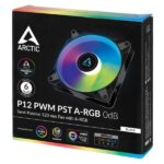 ARCTIC P12 120mm PWM PST A-RGB CPU Case Fan (Triple Pack) - Image 4