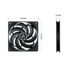 Arctic P12 Slim PWM PST 120mm Case Fan - Image 5