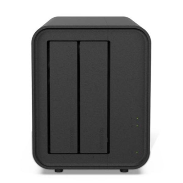 TERRAMASTER F2-212 2Bay NAS – Quad Core CPU DDR4 RAM Personal Private Cloud Home Network Attached Storage with Rich Backup Solutions (Diskless)