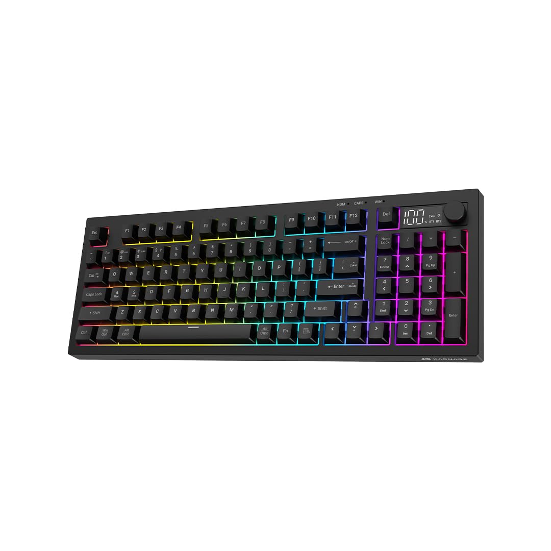 51qo67e1VjL._SL1080_.jpg Visage 95 RGB Backlit Wireless Gaming Keyboard - Image 1