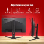 Acer Nitro XV272U X1 27 Inch WQHD IPS 200Hz Gaming Monitor - Image 4