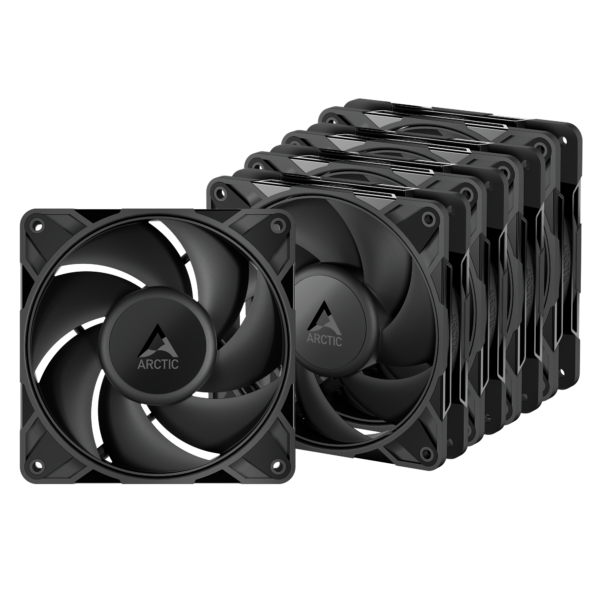 ARCTIC P12 Pro PST 120mm High Performance Case Fan (5 Pack)
