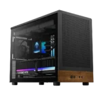 GAMDIAS ATHENA M4M SERIES Micro-Tower Case (Wood)