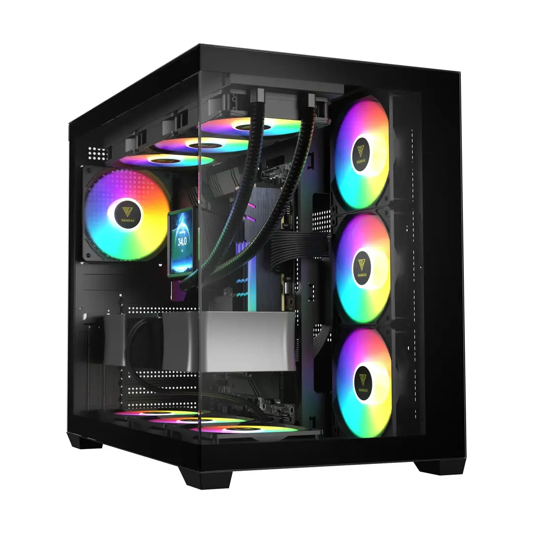 gamdias-aura-gc107-elite-argb-panoramic-atx-mid-tower-gaming-cabinet-black.webp Gamdias Aura GC107 Elite ARGB Panoramic ATX Mid Tower Gaming Cabinet (Black) - Image 1