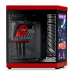 Hyte Y70 touch infinite (E-ATX) Mid Tower Cabinet (Black Cherry) - Image 3
