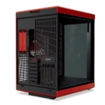 Hyte Y70 touch infinite (E-ATX) Mid Tower Cabinet (Black Cherry) - Image 4