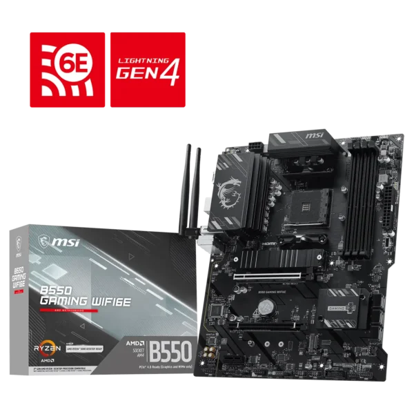 MSI B550 Gaming Wifi6E Motherboard