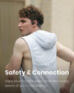 SHOKZ OpenMove Grey – Bone Conduction Wireless Earphones - Image 5