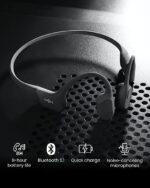 SHOKZ OpenRun Black – Ear Bone Conduction Wireless Headphones - Image 2