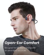 SHOKZ OpenRun Black – Ear Bone Conduction Wireless Headphones - Image 4