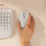 Logitech Signature Comfort Plus M850 L Wireless Bluetooth mouse - (Off White) - Image 3