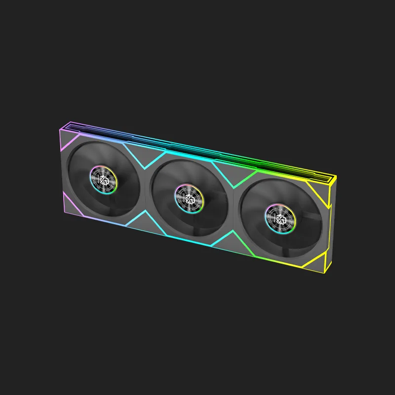 sunbeam-360-black.webp Karnage Sunbeam 360 ARGB Case Fan - Black - Image 1