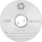 HP CD Recordable CRA00070 Pack of 50 Disc Shrink Wrap Pack Speed 52x 700 MB (Pack of 50)