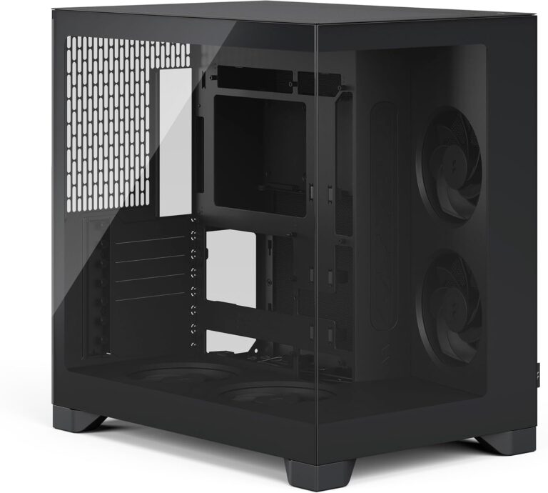 Fractal Design Pop 2 Vision Panoramic Gaming Cabinet – Black