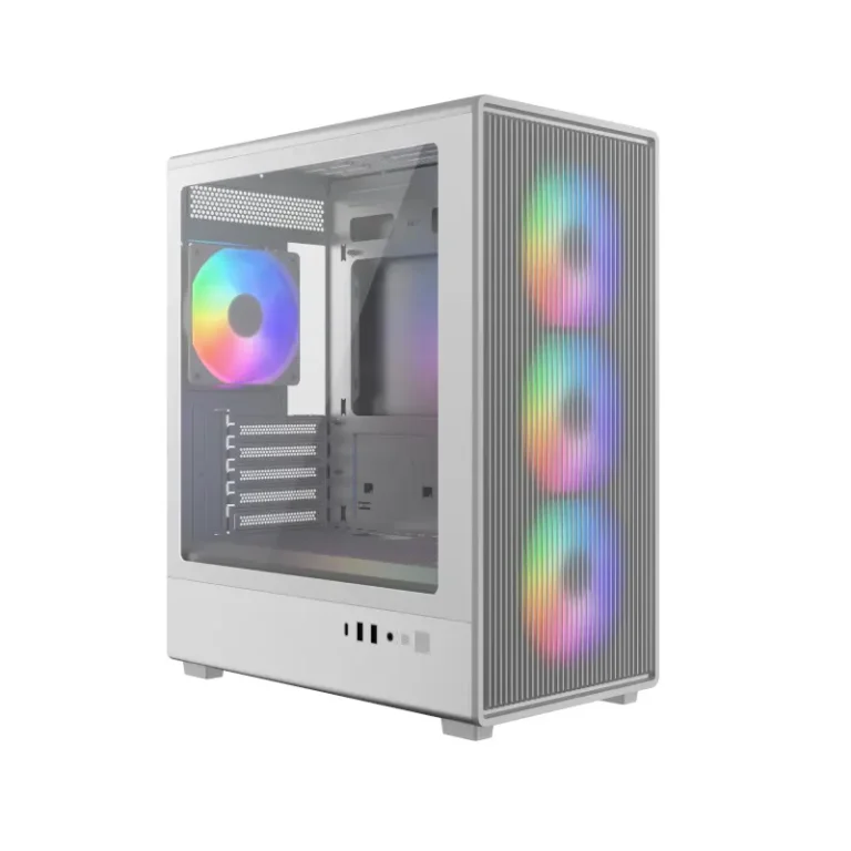 Cooler Master Elite 350 ARGB Cabinet – White (E350-WGNN-S00)