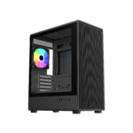 Cooler Master Elite 350 M-ATX Mini Tower Tempered Glass Pc Cabinet With Pre-installed ARGB Fans ( E350-KGNN-S00 )