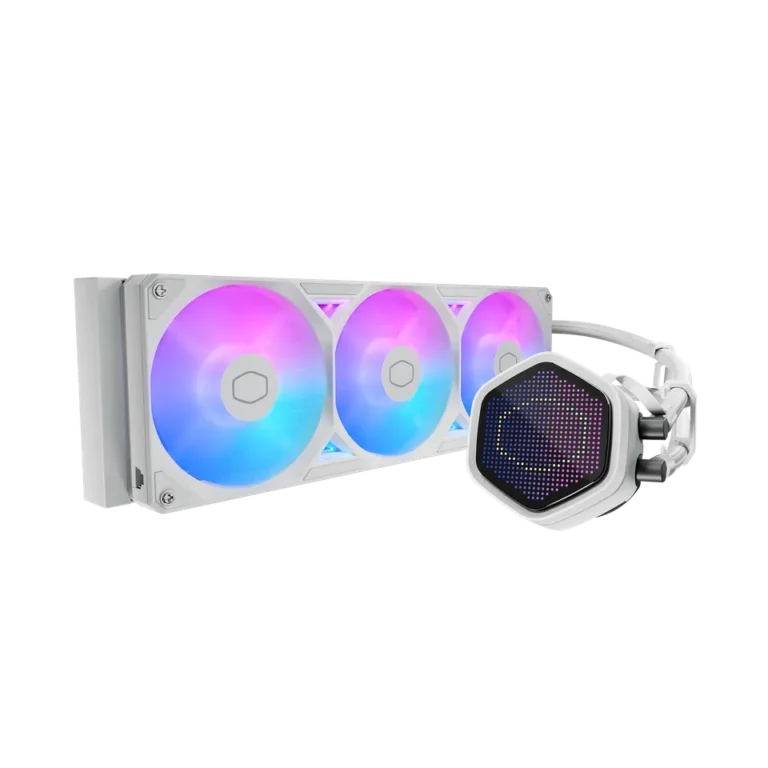 Cooler Master MasterLiquid Atmos II Pixel LED 360 Pixel LED 360mm White CPU Liquid Cooler ( MLX-D36M-A25SZ-PW )