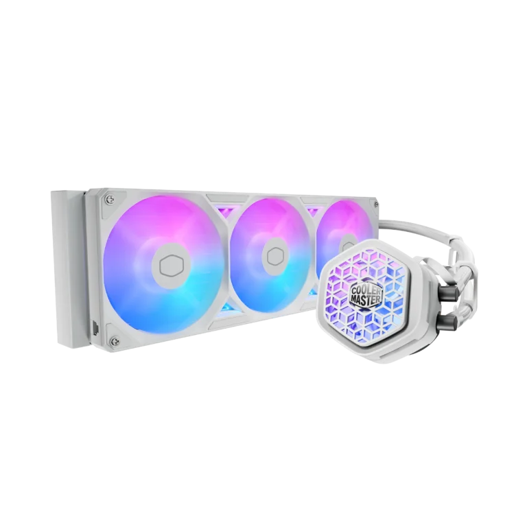 Cooler Master MasterLiquid Atmos II VRM Fan 360mm ARGB White CPU Liquid Cooler ( MLX-D36M-A25SZ-VW )