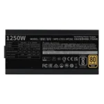 Cooler Master MWE Gold 1250 V2 ATX 3.1 Fully Modular Power Supply (MPE-C501-AFCAG-3EIN)