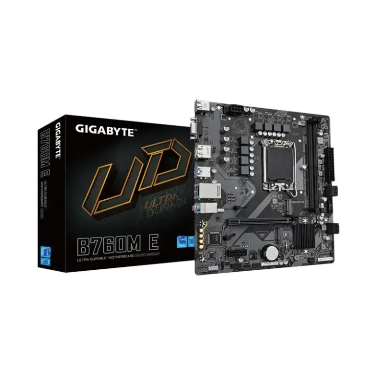 Gigabyte B760M E LGA1700 Micro ATX Motherboard