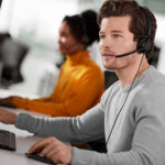 Jabra Engage 50 II Link MS Duo Wired Headset with USB‑A & USB‑C Connectivity
