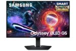 Samsung 27-inch Odyssey QD-OLED G5 Gaming Monitor – LS27FG502SWXXL