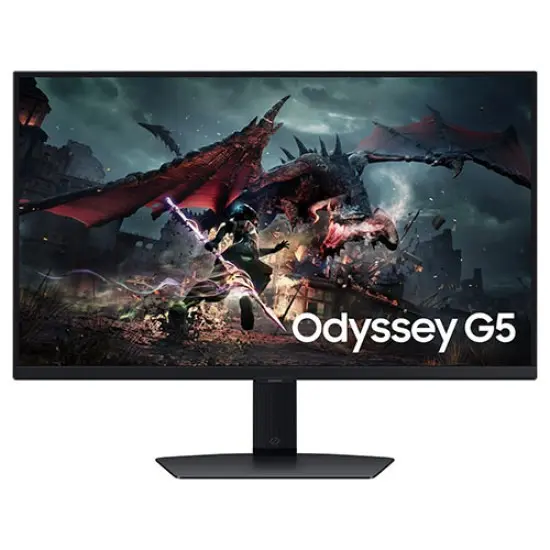 Samsung 27-inch Odyssey QD-OLED G5 Gaming Monitor – LS27FG502SWXXL