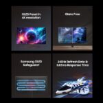 Samsung Odyssey G8 27″ 4K OLED 240Hz Gaming Monitor – LS27FG810SWXXL