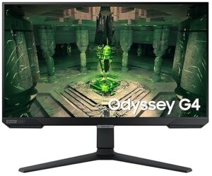 Samsung Odyssey G4 25” FHD 240Hz Gaming Monitor (LS25HG400EWXXL) – Fast IPS Panel