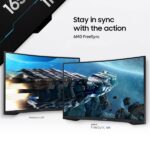 Samsung Odyssey G5 27-inch Curved 2K Gaming Monitor (LS27CG550EWXXL)
