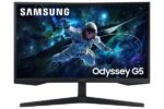 Samsung Odyssey G5 27-inch Curved 2K Gaming Monitor (LS27CG550EWXXL)