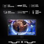 Samsung Odyssey G6 LS27FG600EWXXL 27-Inch QHD 350Hz Gaming Display