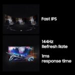 Samsung Odyssey G7 27” 4K 144Hz IPS Gaming Monitor – LS27DG700EWXXL