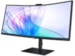 Samsung ViewFinity S6 34 Inch WQHD Curved UltraWide Monitor – LS34C650VAWXXL