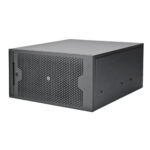 SilverStone RM53-502 5U Rackmount Server Chassis Supports SSI-EEB ATX 360mm Radiator Dual PSU-With Rail