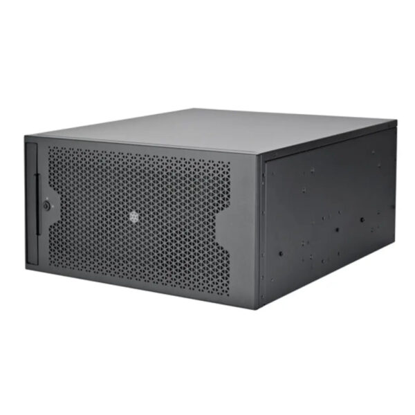 SilverStone RM53-502 5U Rackmount Server Chassis Supports SSI-EEB ATX 360mm Radiator Dual PSU-With Rail