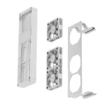 Thermalright MC-3 Digital White Memory RAM Cooler, ARGB Display Triple 40mm PWM Fans - Image 3