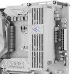 Thermalright MC-3 Digital White Memory RAM Cooler, ARGB Display Triple 40mm PWM Fans - Image 4