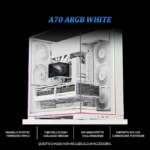 Thermalright TR A70 ARGB White Modular High Airflow For Superior Cooling PC Cabinet - Image 2
