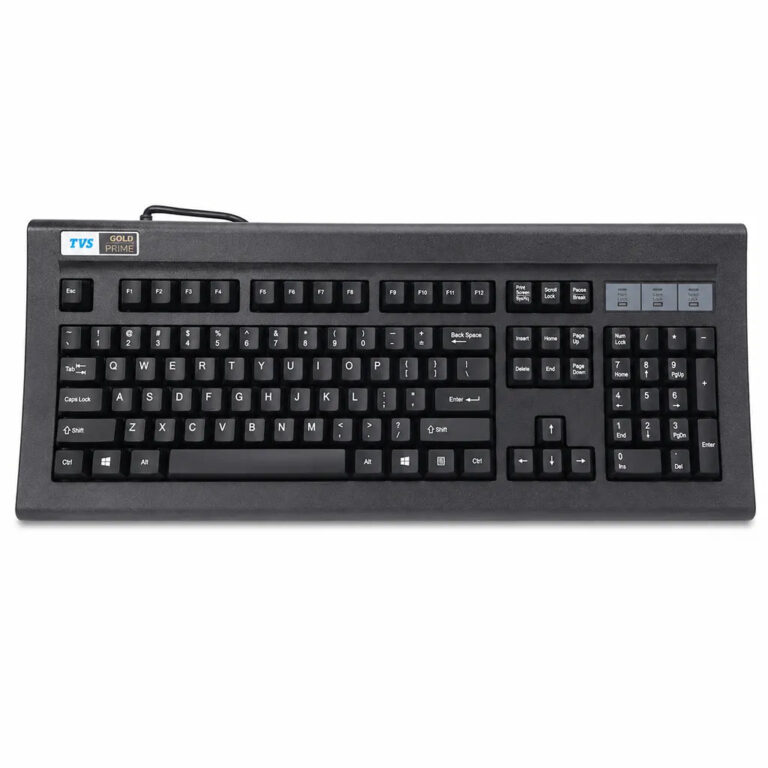 TVS Electronics Gold Prime Dust Resistant Mechanical Keyboard USB-A Wired
