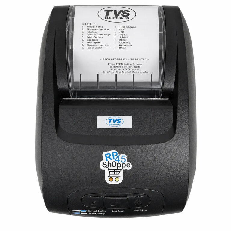 TVS Electronics RP-45 Shoppe 9W 40 Column Dot Matrix POS Printer